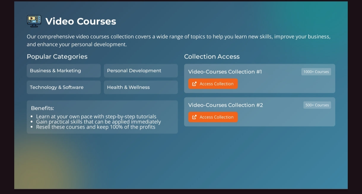 76,000+ Digital Product Bundle With Reselling Rights